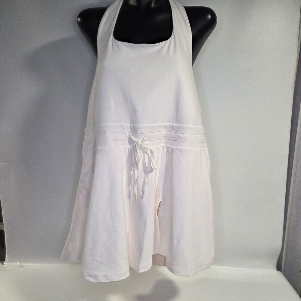Blogilates Women Game Set Match Halter Active Dress 2x NWT